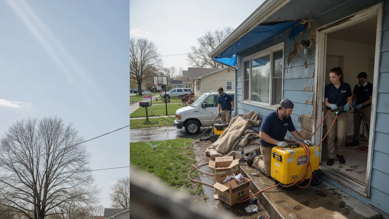 Basement Flood Cleanup in Barre, MA near me